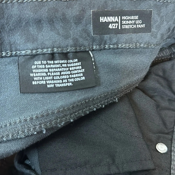 NWOT Buffalo David Bitton Hanna animal print high-rise skinny leg  stretch pants - Picture 9 of 12